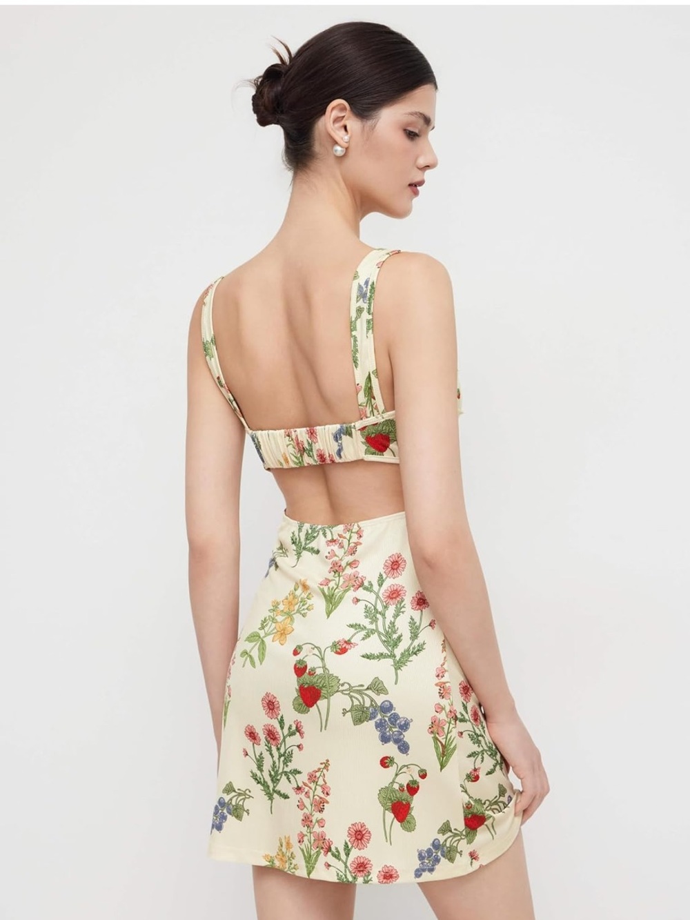 Floral Dress for Women S - Picture 3 of 4